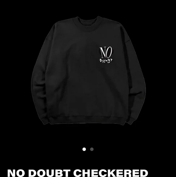 SOLD OUT! NWT No Doubt CRU Neck Sweatshirt! - Picture 2 of 4